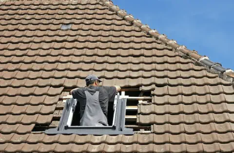 Pose de velux - Tubersent